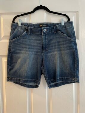Lee Women's Denim Jean Shorts - Blue